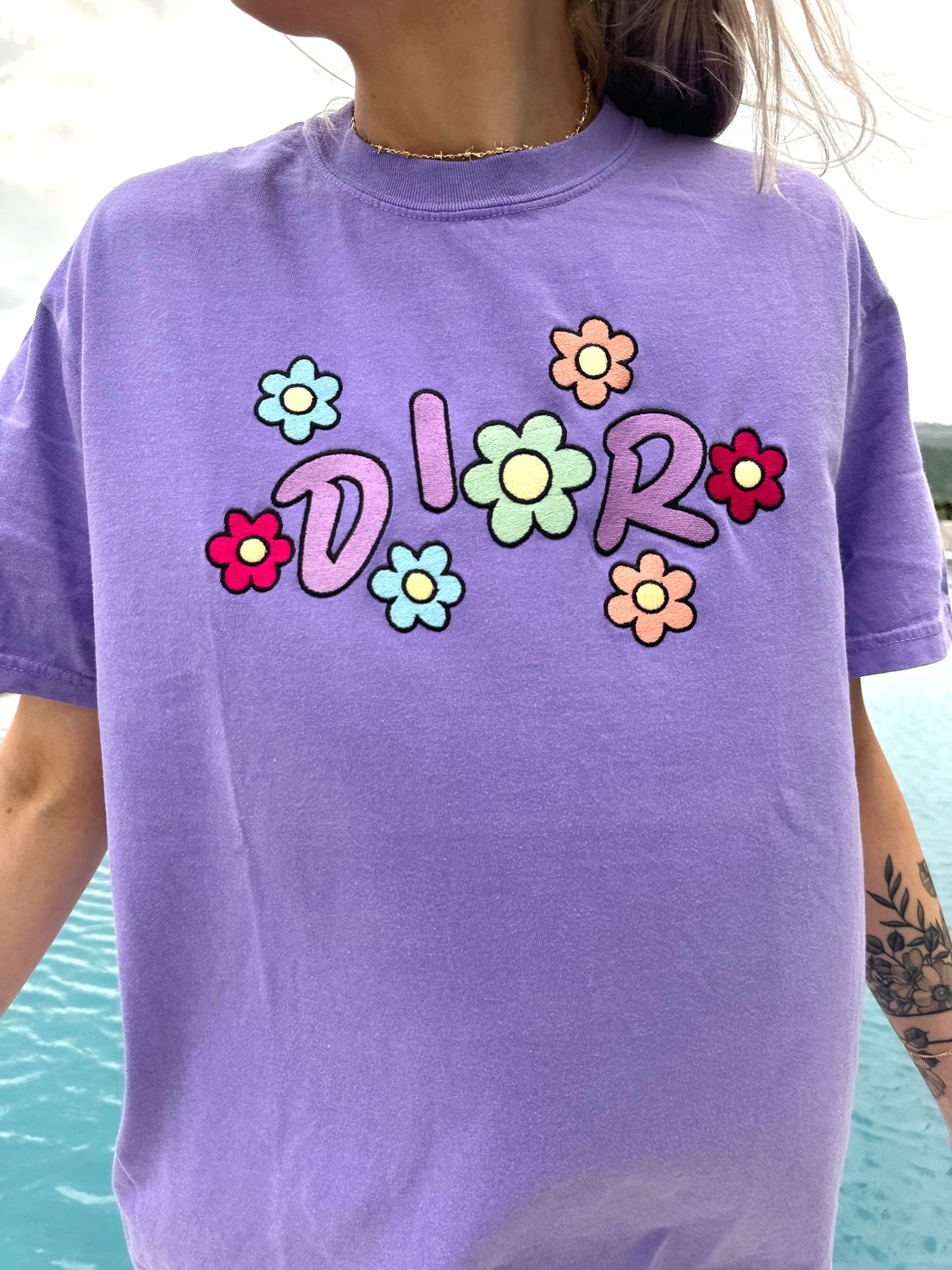 Vibrant Floral Tee