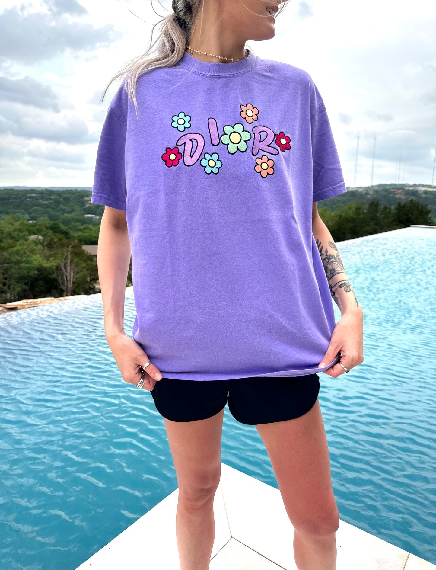 Vibrant Floral Tee